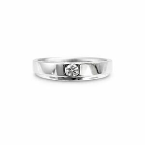 0.1 CT Moissanite Diamond Ring